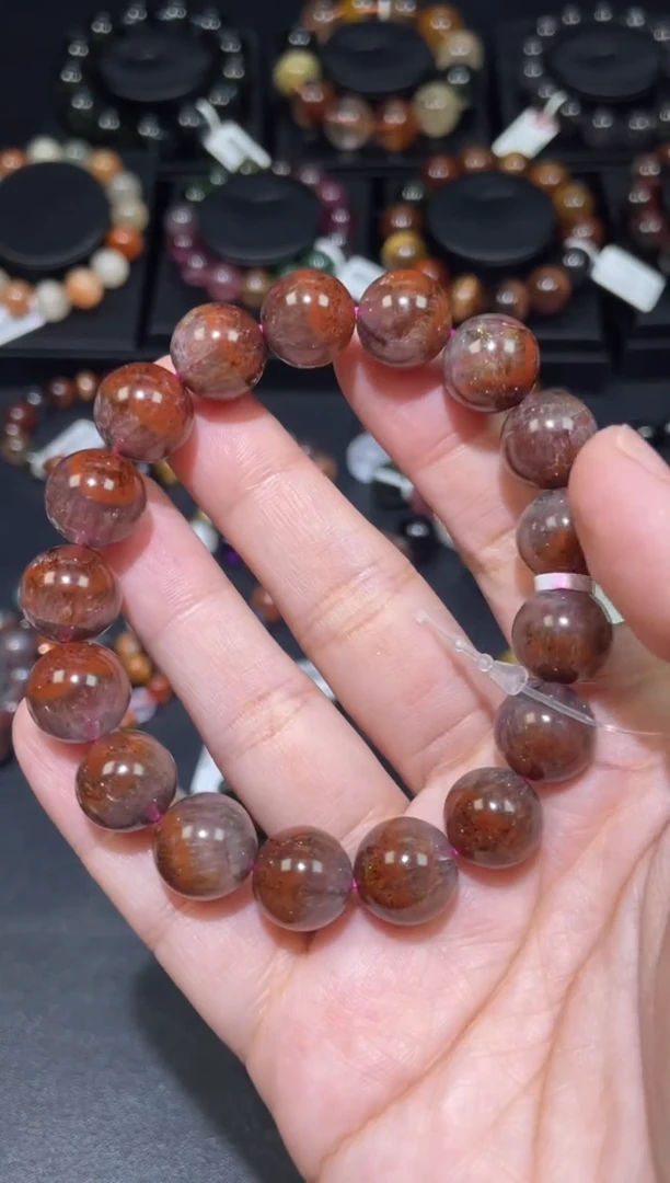 未镶嵌珠宝半成品水晶秋*极光12mm-55