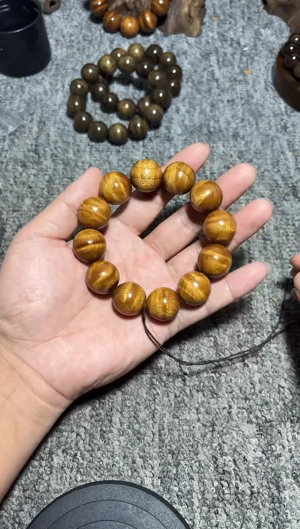 金丝楠手串/手链枯木2.0单圈180