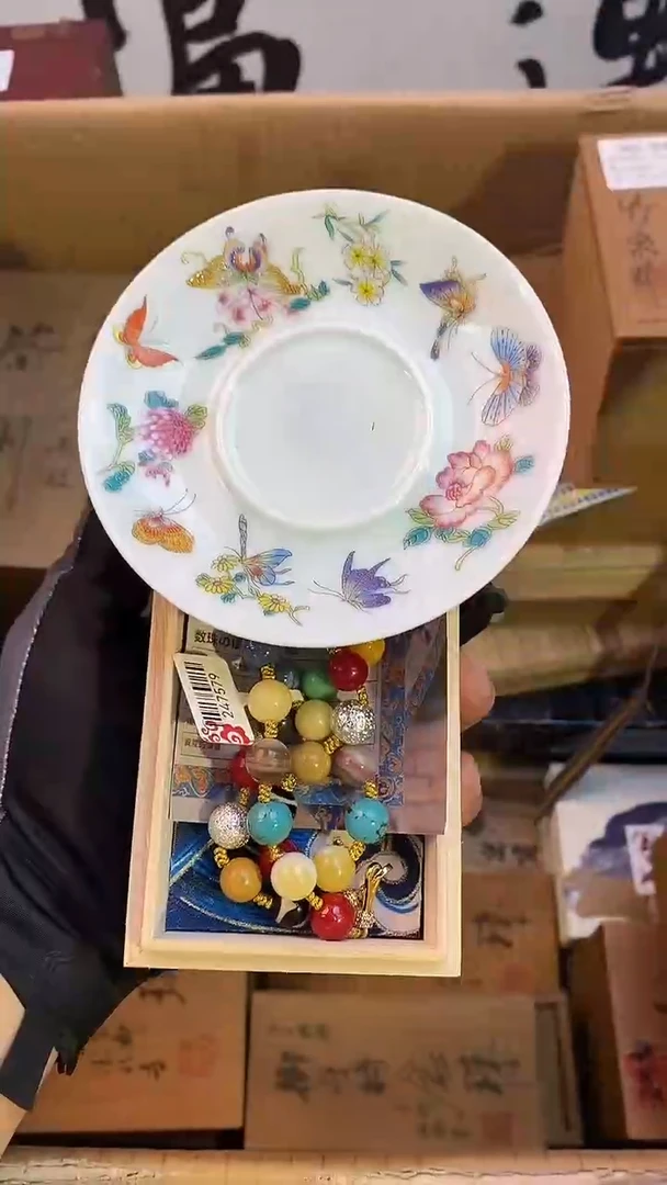 琉璃手工艺品瓷器手串儿多样性发一