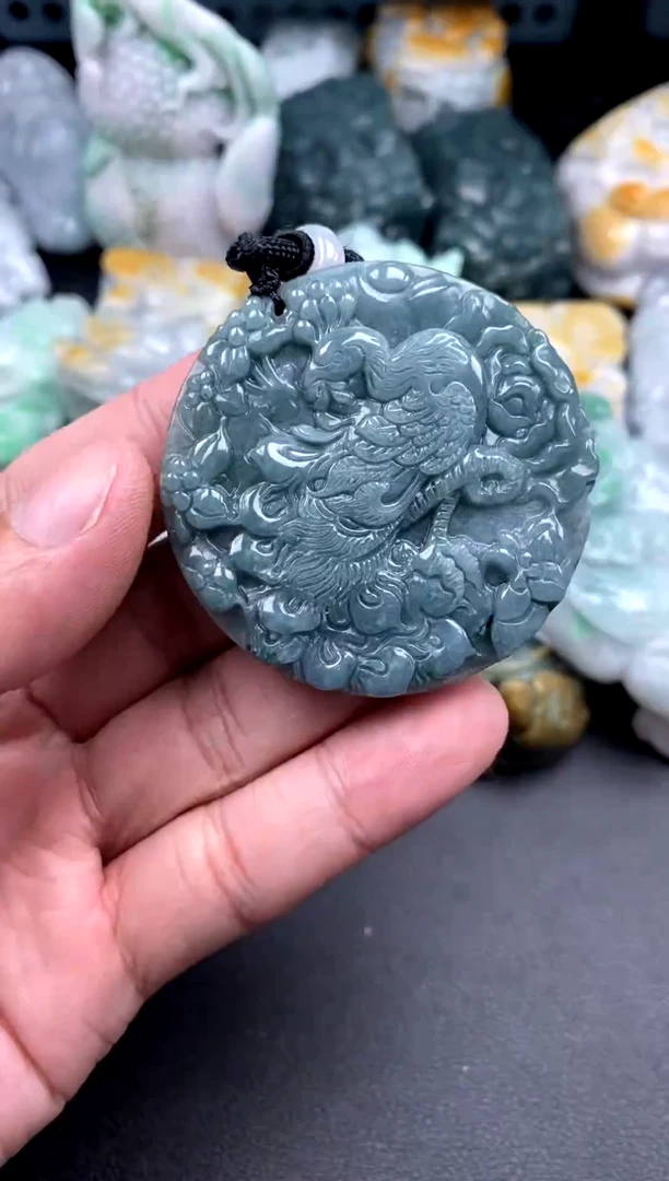 吊坠(不含链)未镶嵌翡翠1