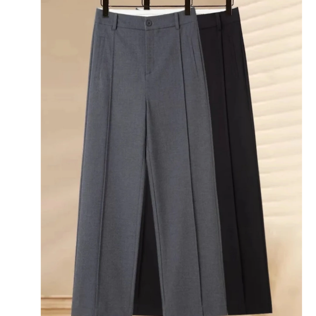 高腰直筒裤2025新款（高定款）