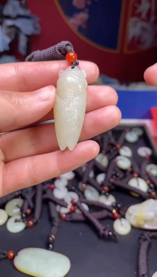 颈饰未镶嵌和田玉123