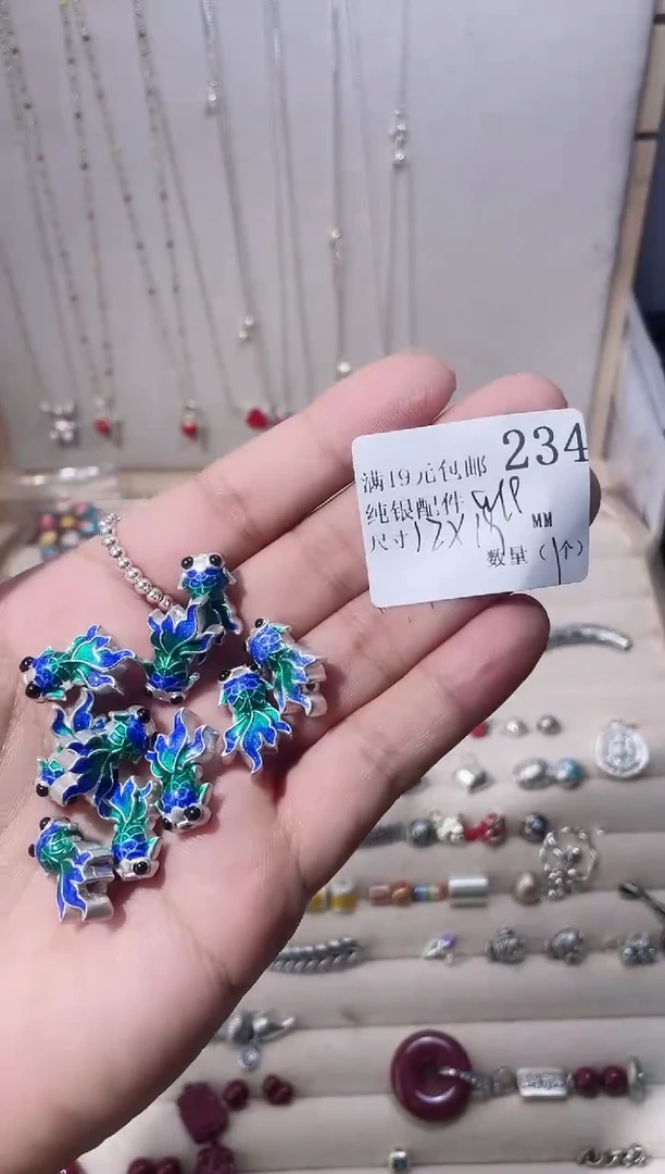 无足银纯银配件234