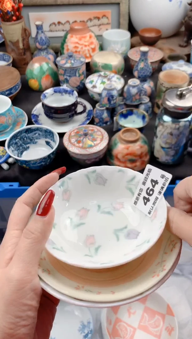 【闪购商品】瓷片464号九姑娘工艺品瓷器