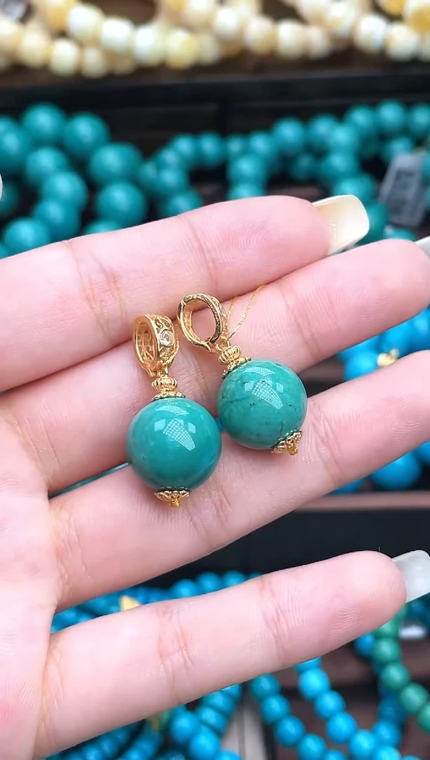 未镶嵌绿松石珠宝奇石A003 多样性发一件