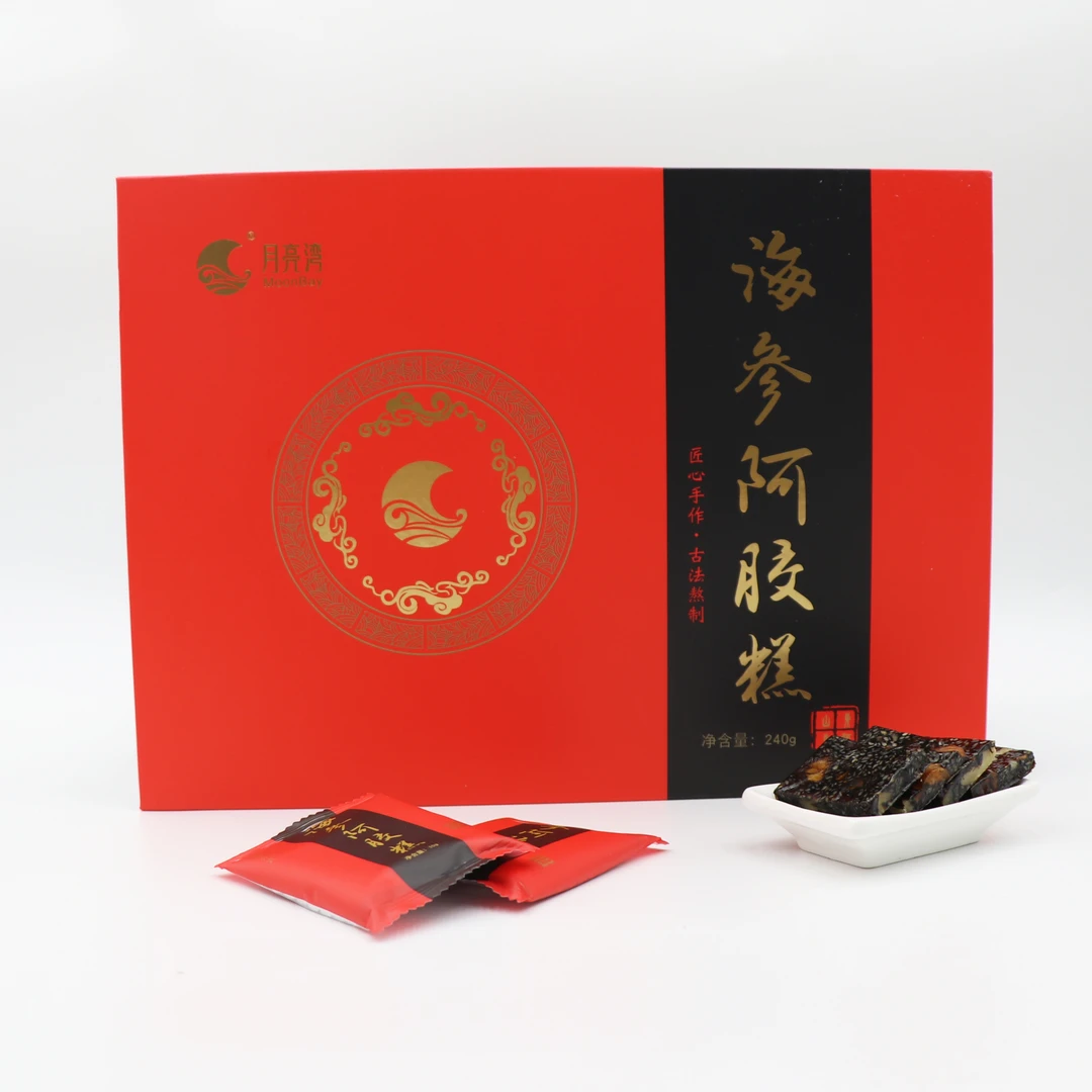 【月亮湾】海参阿胶糕240g礼盒装