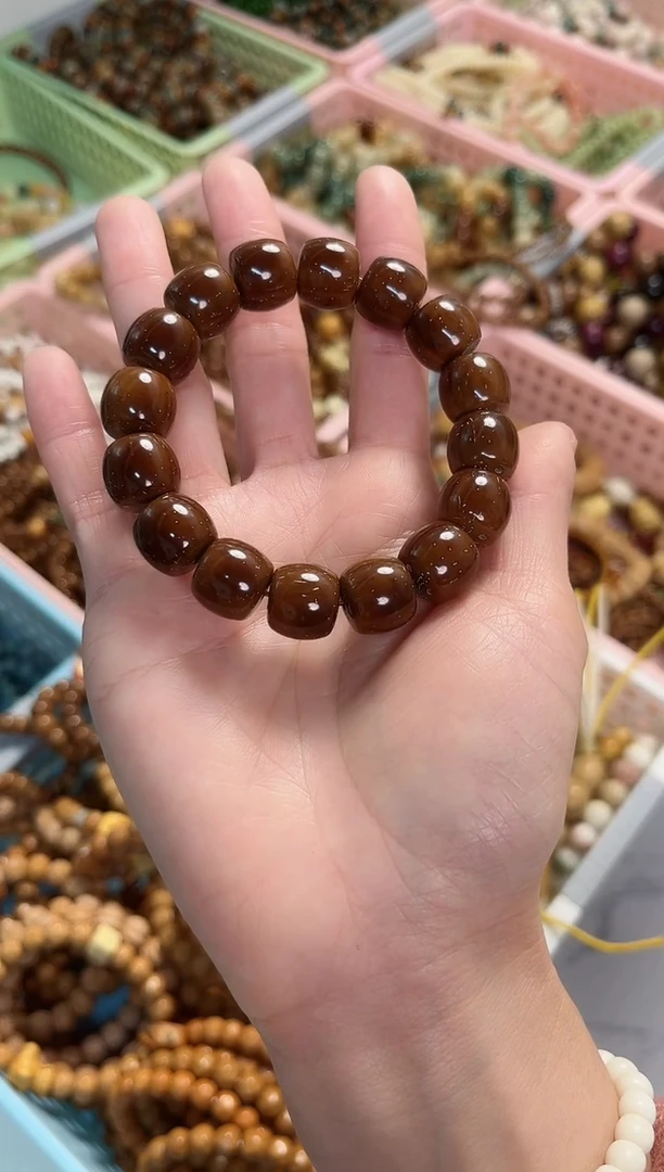 【闪购商品】菩提根/象牙果手串紫金鼠直切手串