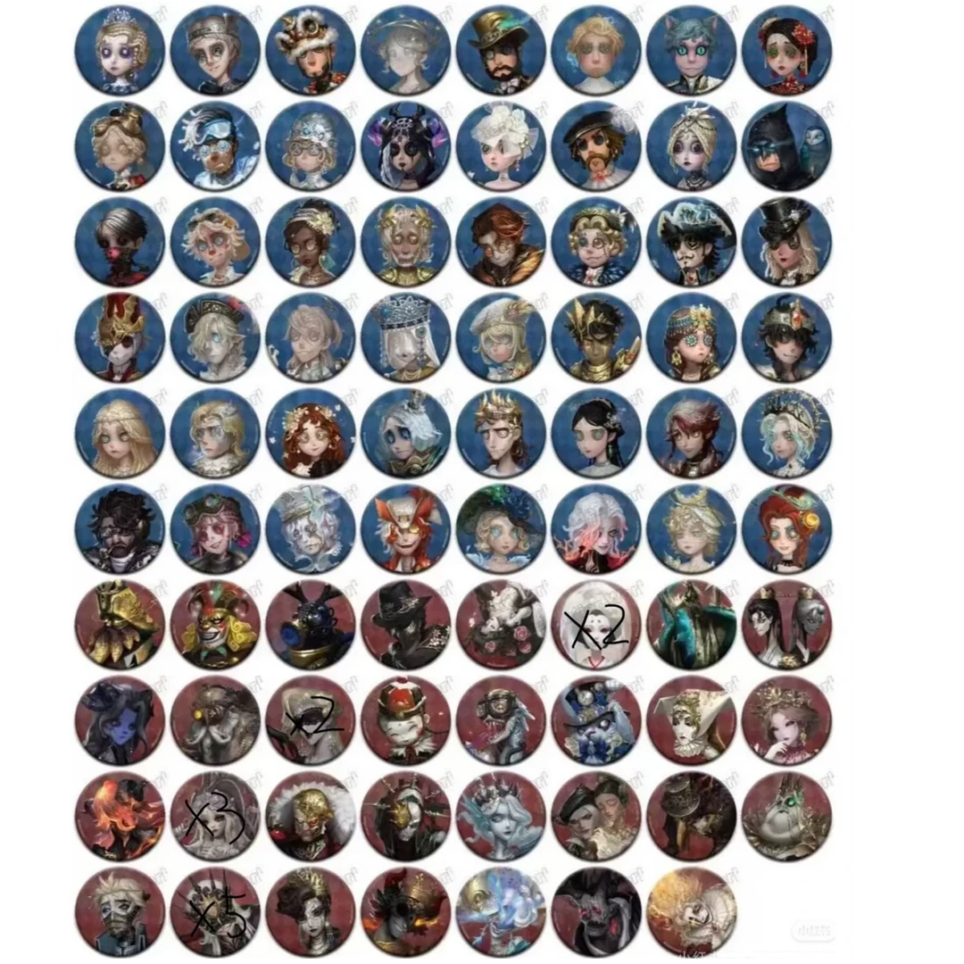 【七周年真髓吧唧】日谷第五人格七周年真髓单领吧唧徽章