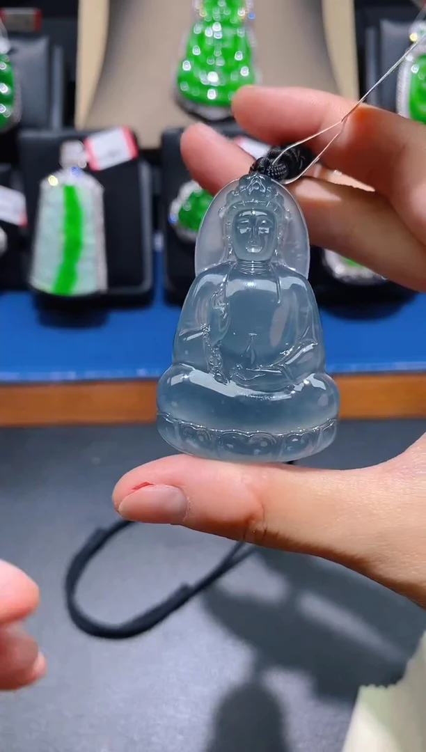 【闪购商品】翡翠吊坠(不含链)未镶嵌天然A货翡翠k16