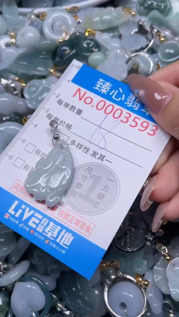 颈饰未镶嵌翡翠3593