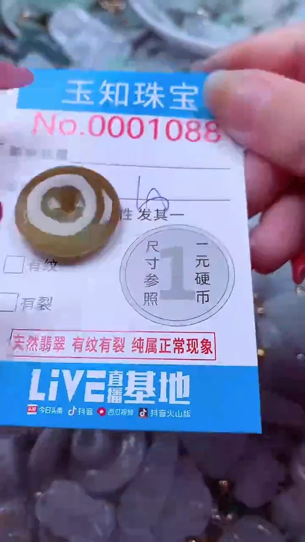 吊坠(不含链)未镶嵌翡翠1088