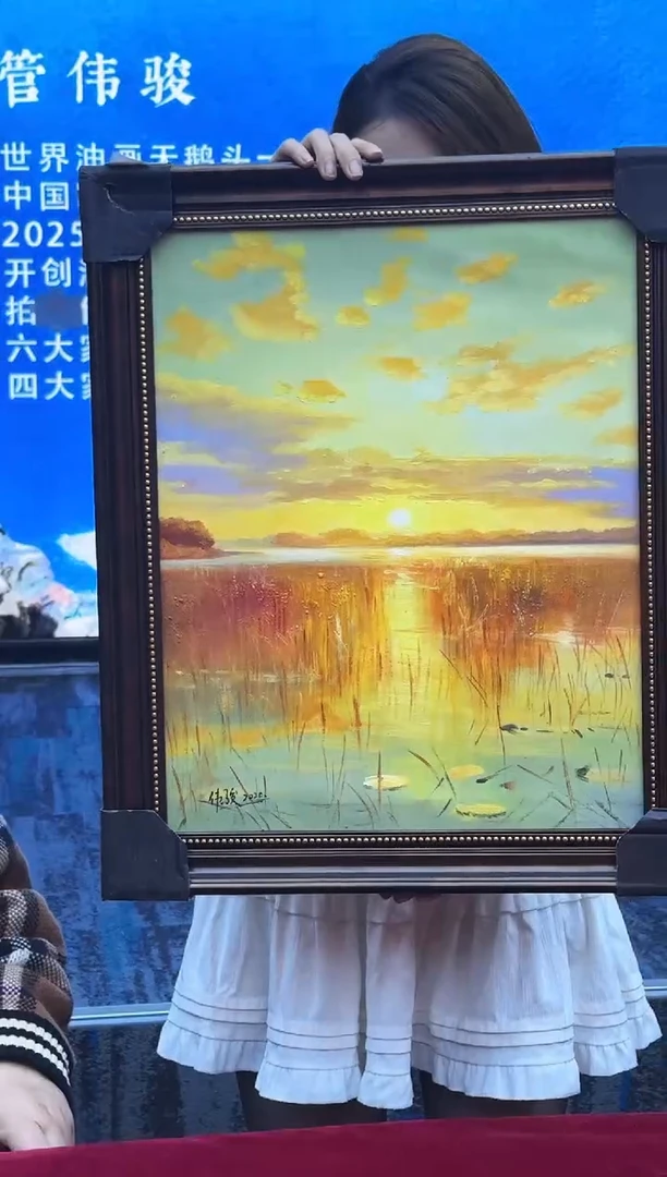 油画7管伟骏40*50风景精品油画作品