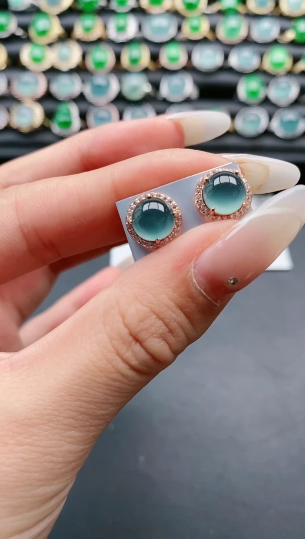 【闪购商品】翡翠戒指银S925镶嵌1111111