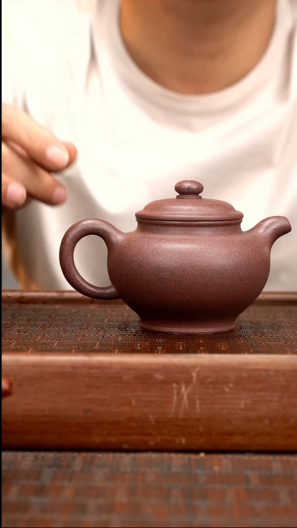 茶壶紫砂XL 满砂天青 掇只
