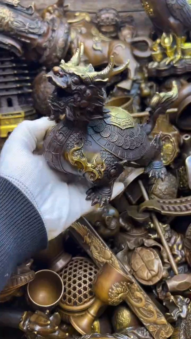精美铜器，点击下单