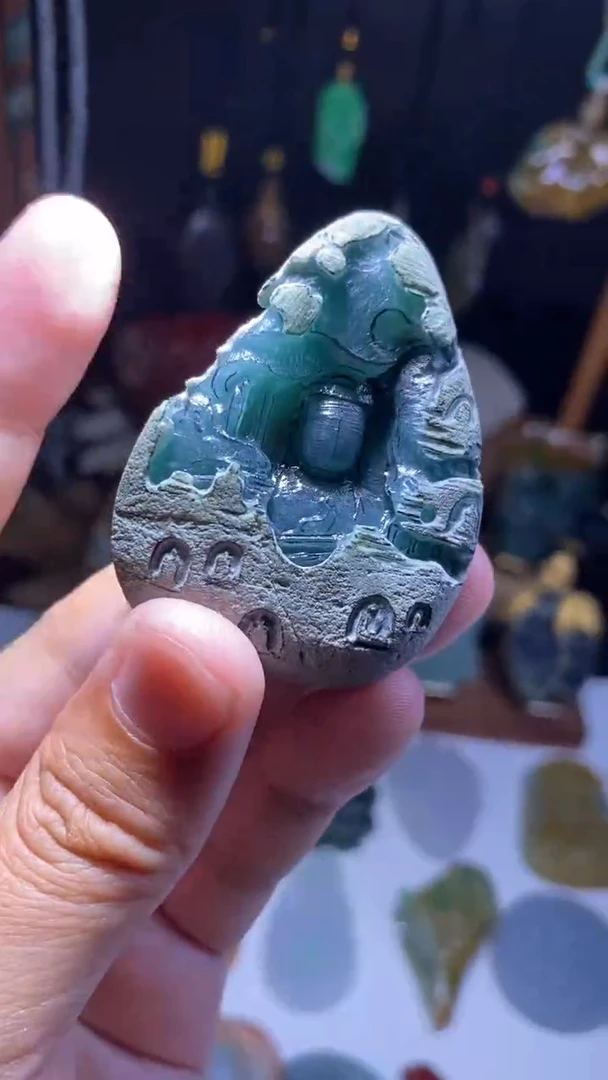 未镶嵌定制翡翠林翡翠