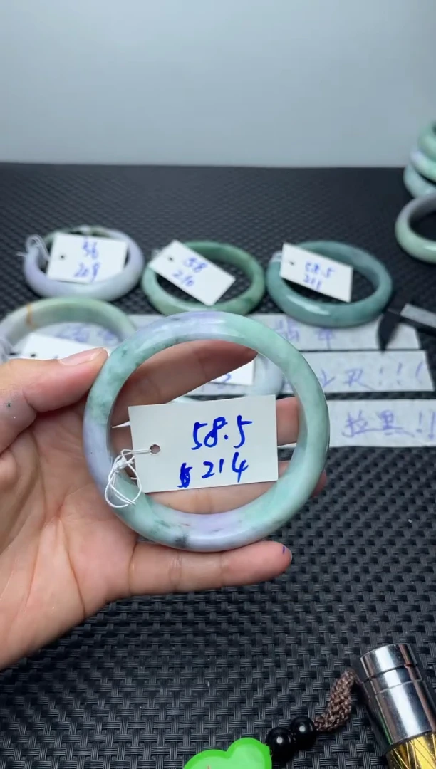 未镶嵌手镯翡翠214
