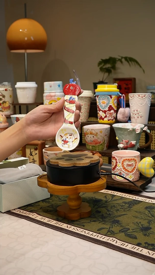 瓷【不带盒子】1427高温釉下彩
