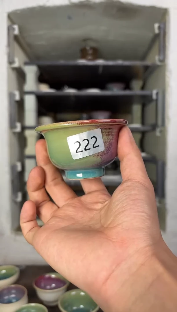【闪购商品】摆件钧瓷窑变精品茶器