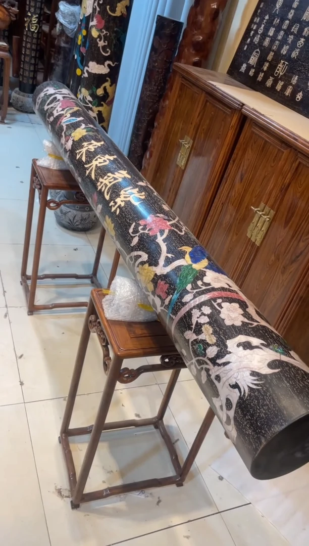 木通*珍藏老货...紫檀...横财摆件