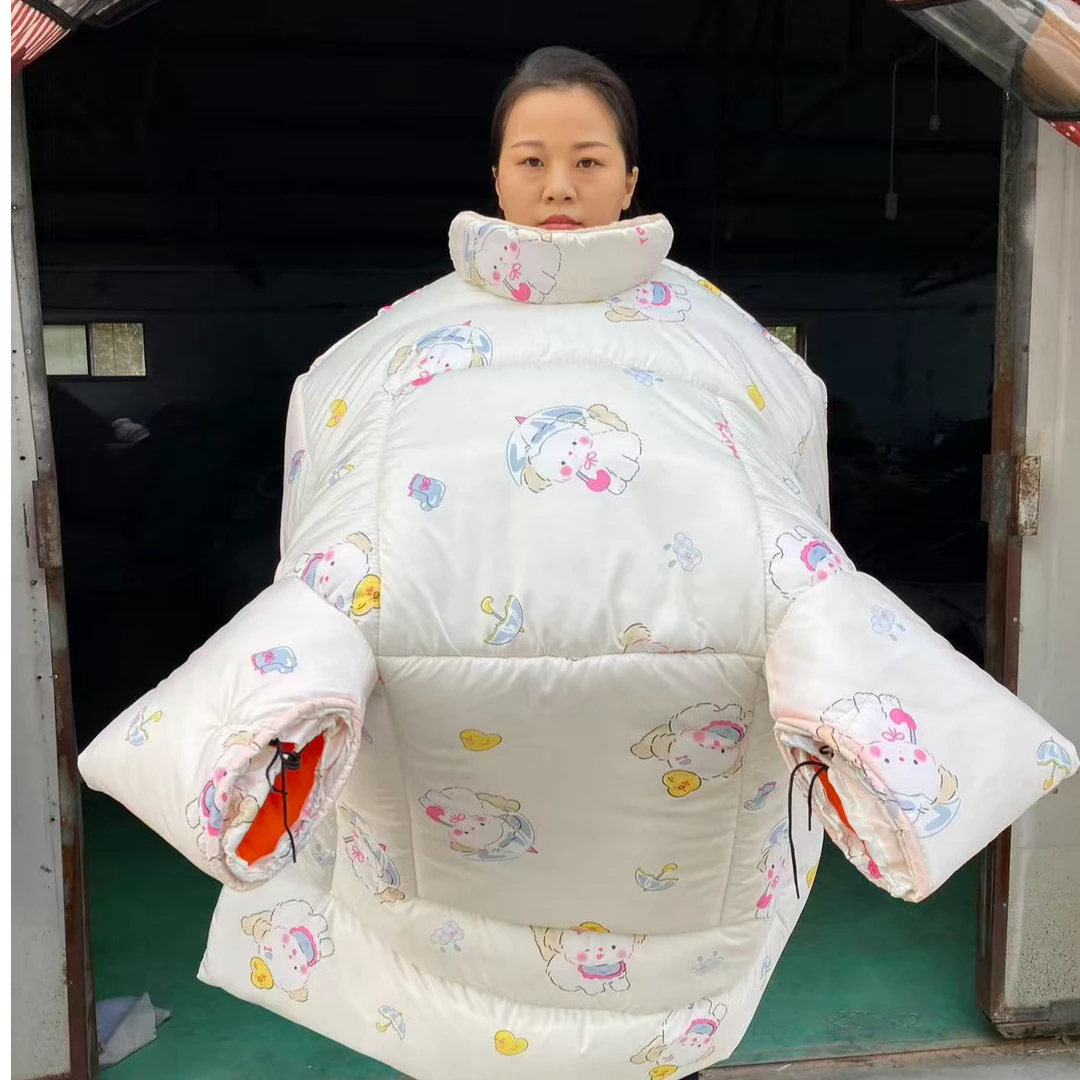 【工厂直发】超厚法兰绒加大零下30度可用护肩护脖款