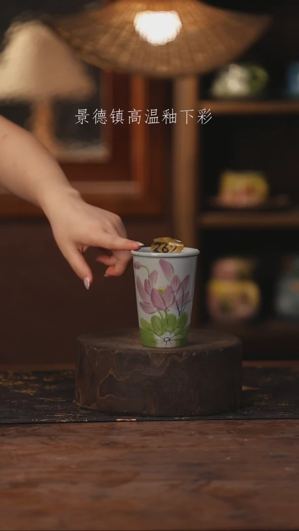 景德镇高温釉下手绘陶瓷262