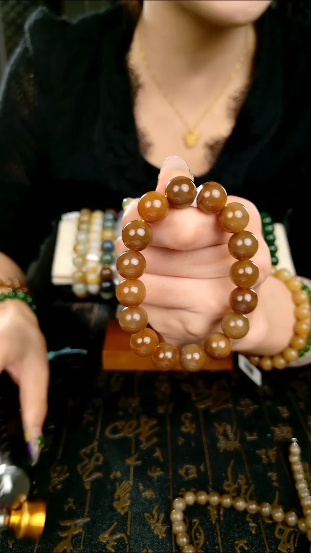 颈饰未镶嵌和田玉和田玉手串拍一发一所见即所得