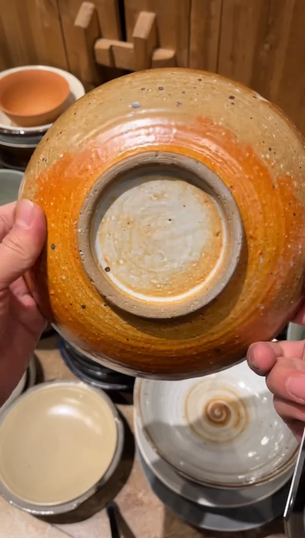 【闪购商品】瓷片629 志野小太阳菜盘1个