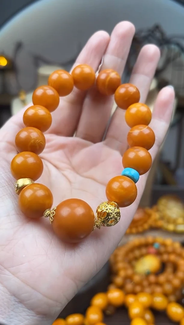 未镶嵌琥珀裸石 首饰 假1赔4（多样性发货1件