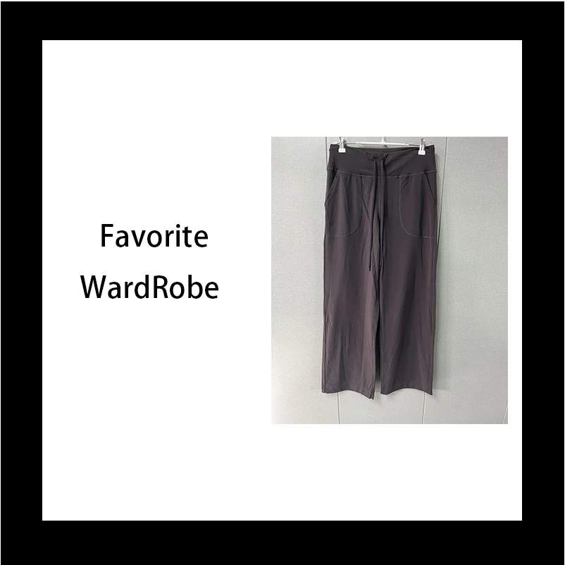 【NUNU瑜伽阔腿裤】6079