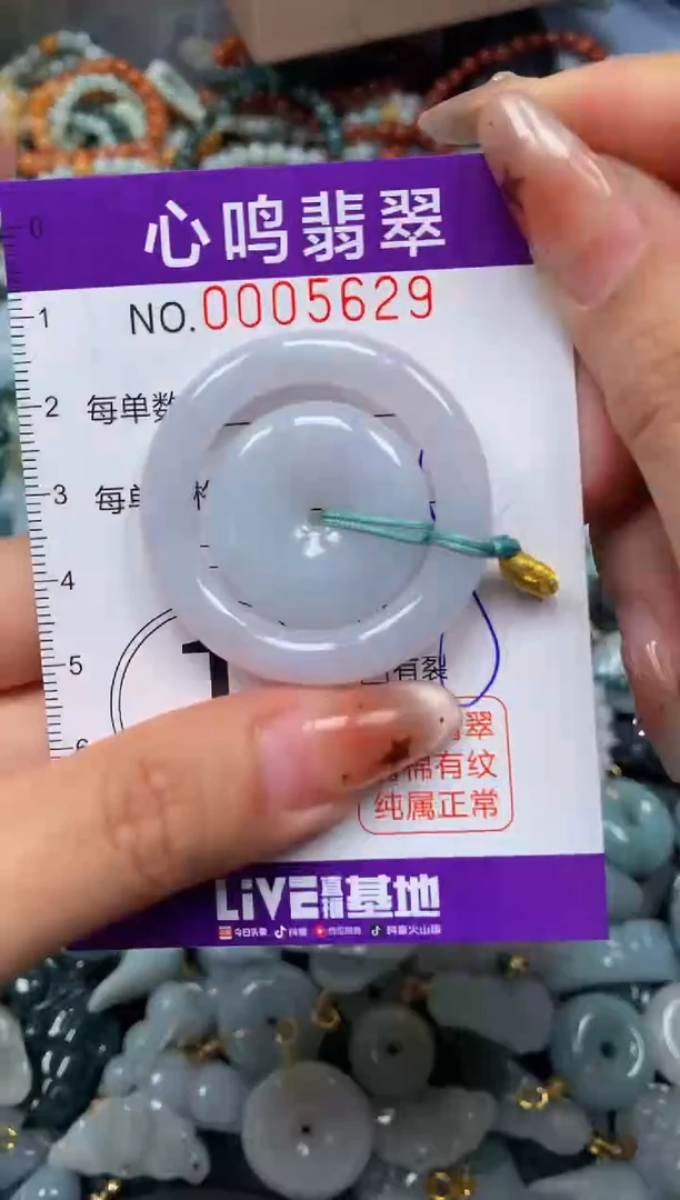 翡翠未镶嵌颈饰闪购005629