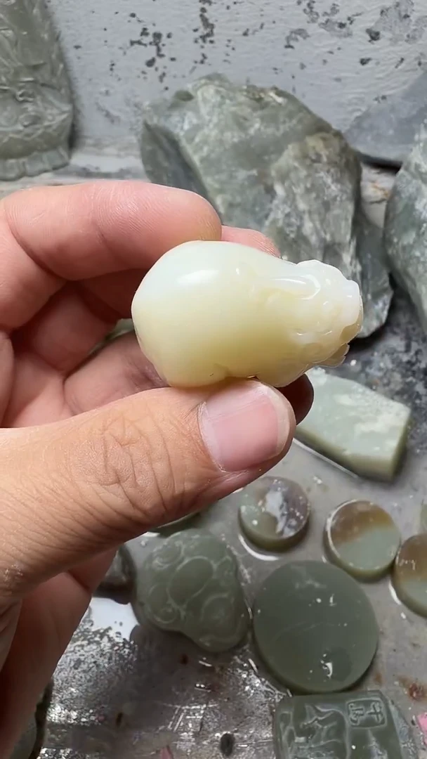 吊坠(不含链)未镶嵌和田玉貔貅