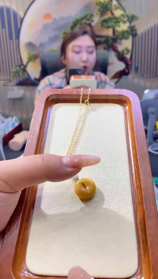 翡翠合金颈饰多人01188