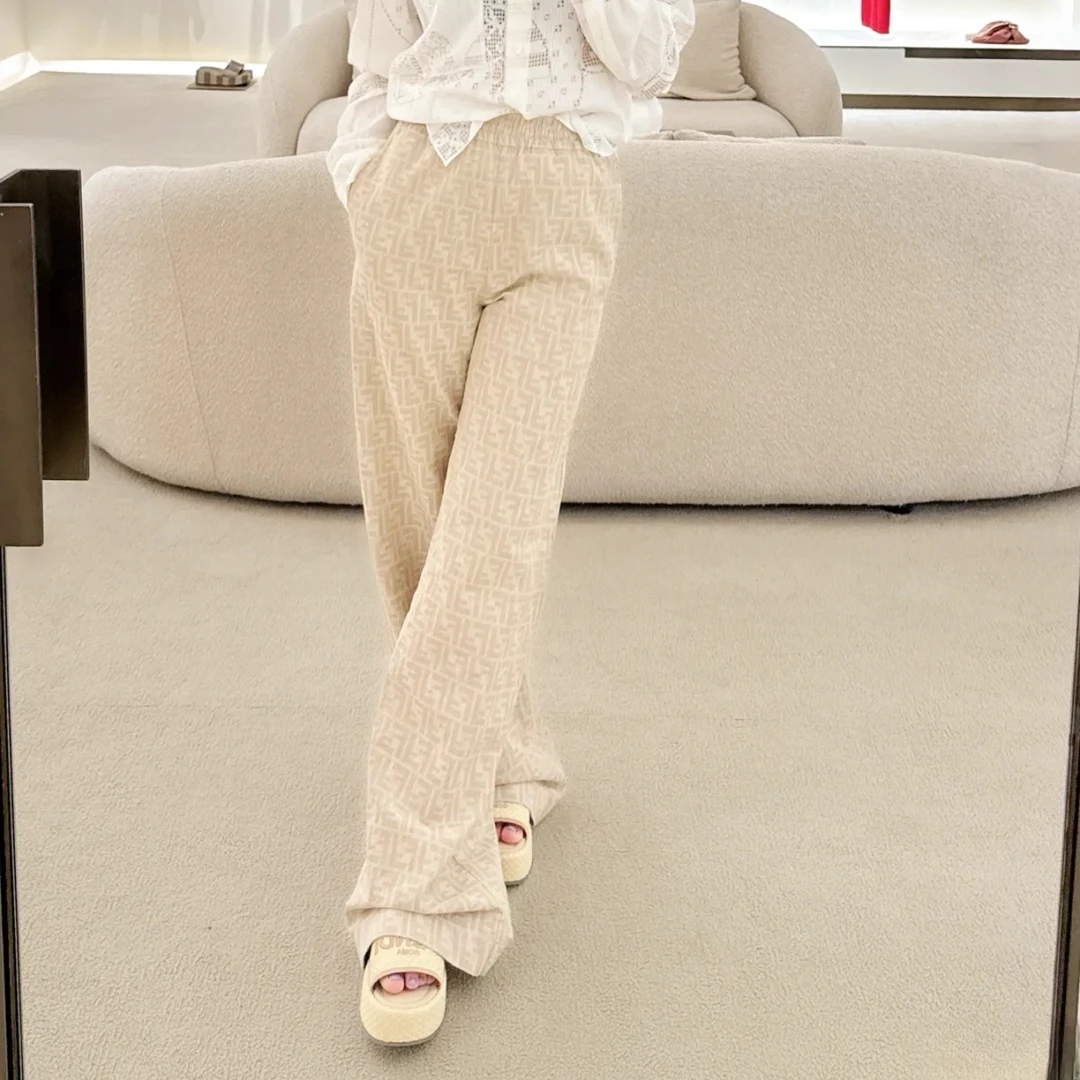 未使用 FENDI/芬迪 FF 休闲裤