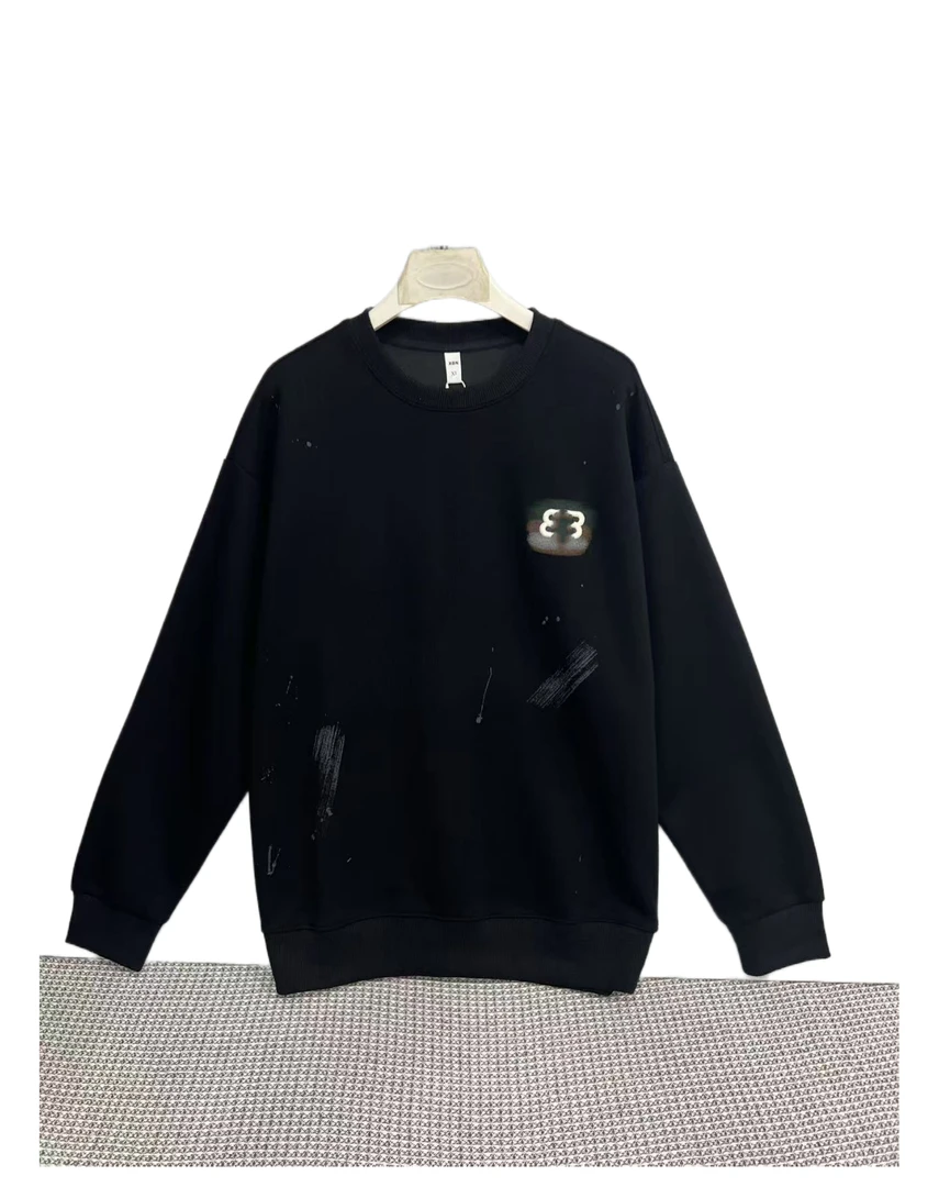 739   男士  涂鸦感  简约  时尚  休闲   百搭  卫衣