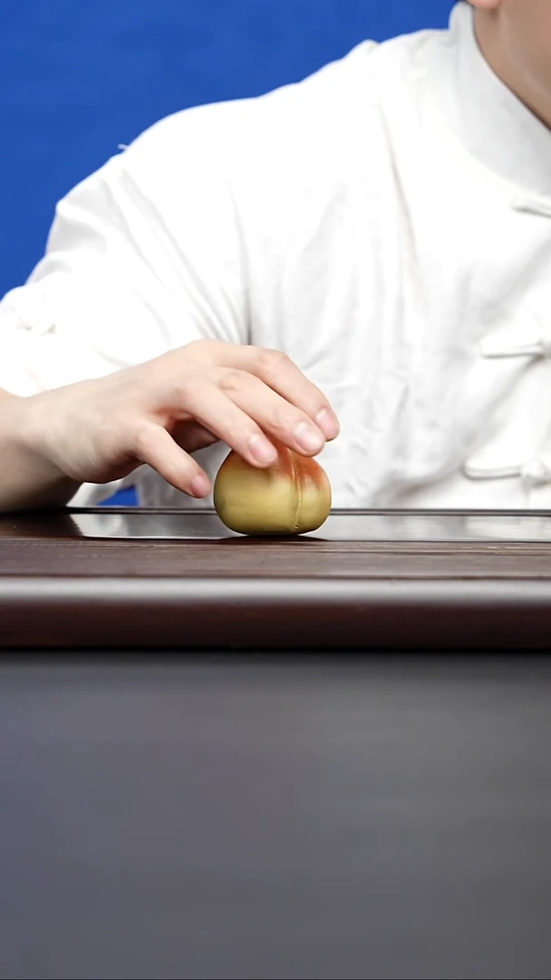 茶壶紫砂宜兴紫砂 寿桃黄金段