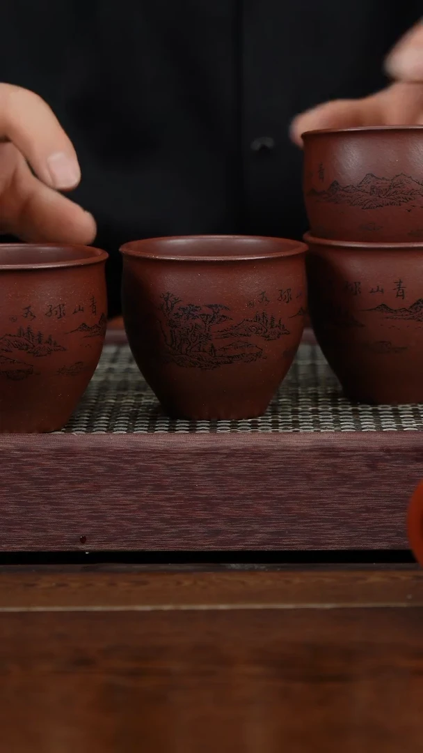 【闪购商品】紫砂茶杯紫品茗杯砂