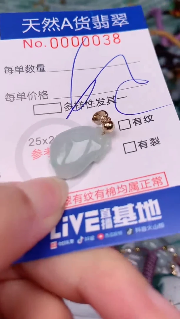 【闪购商品】翡翠颈饰未镶嵌00000038