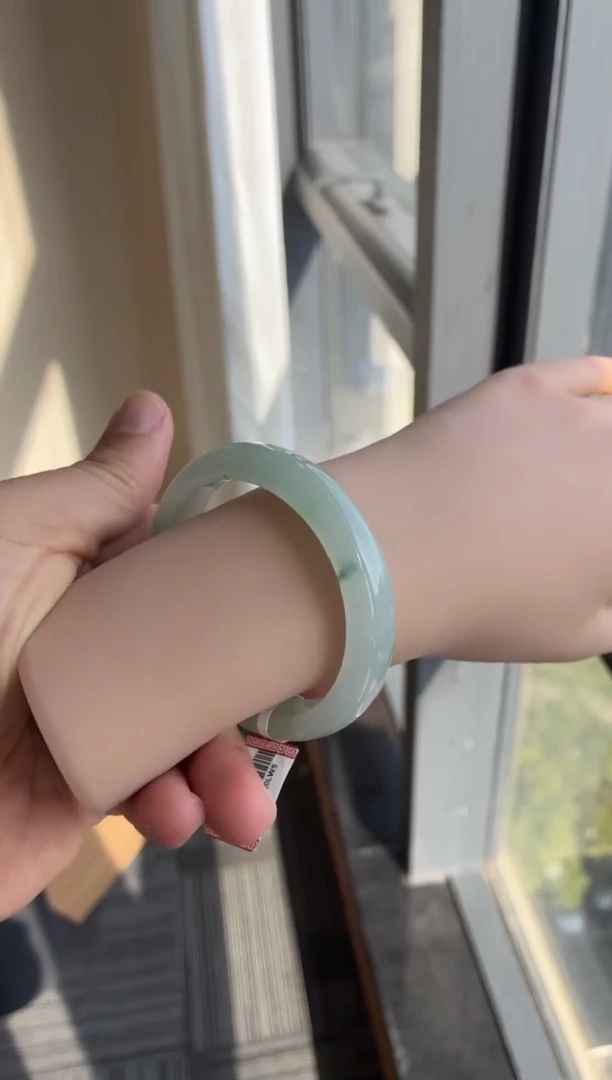 未镶嵌手镯翡翠12号54.8*12.3*8.1正圈