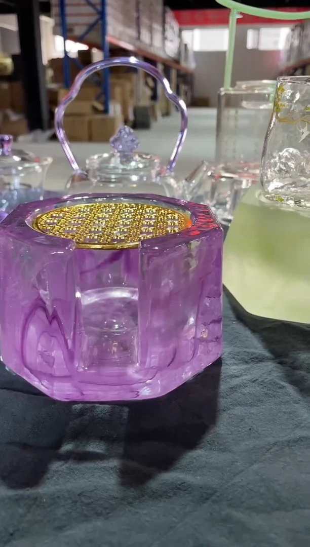 玻璃手工艺品琉璃温茶器紫色原料