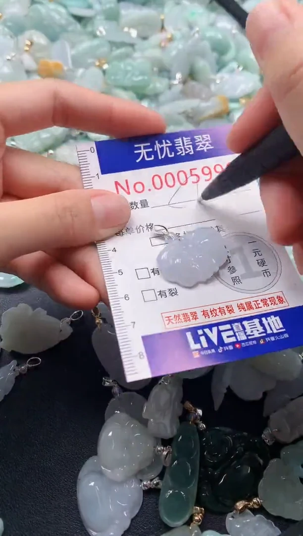颈饰未镶嵌翡翠5990