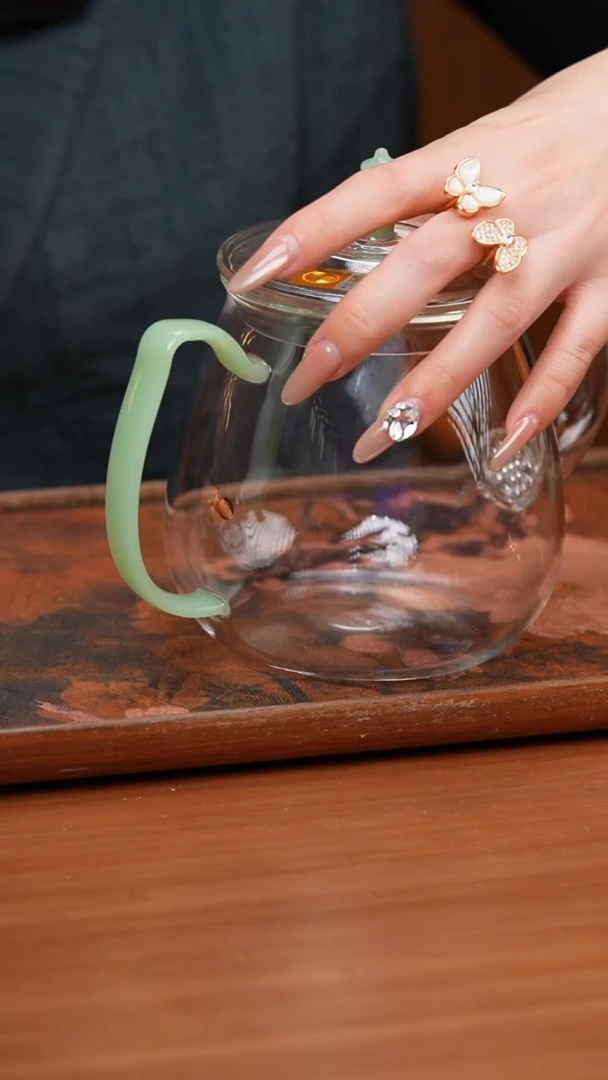 【闪购商品】禾器/晶彩文仕壶/浅玉色/定制版