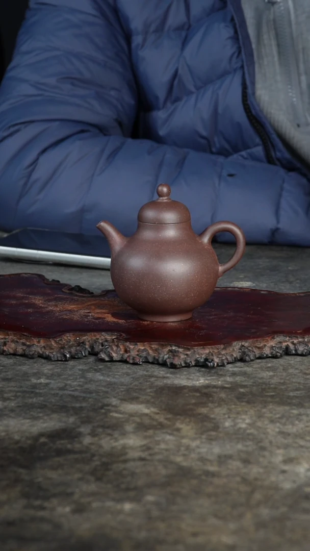 【闪购商品】紫砂茶壶红棕泥逸公壶