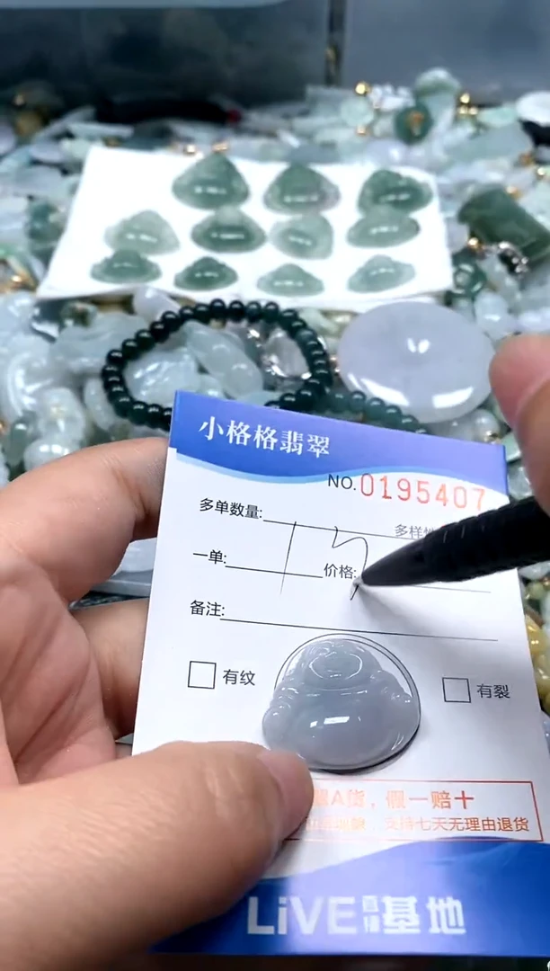 【闪购商品】翡翠颈饰未镶嵌闪购商品0195407