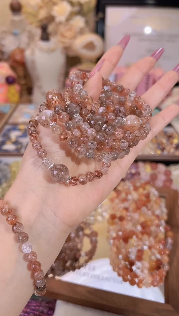 未镶嵌手链水晶【水晶】多样性发一