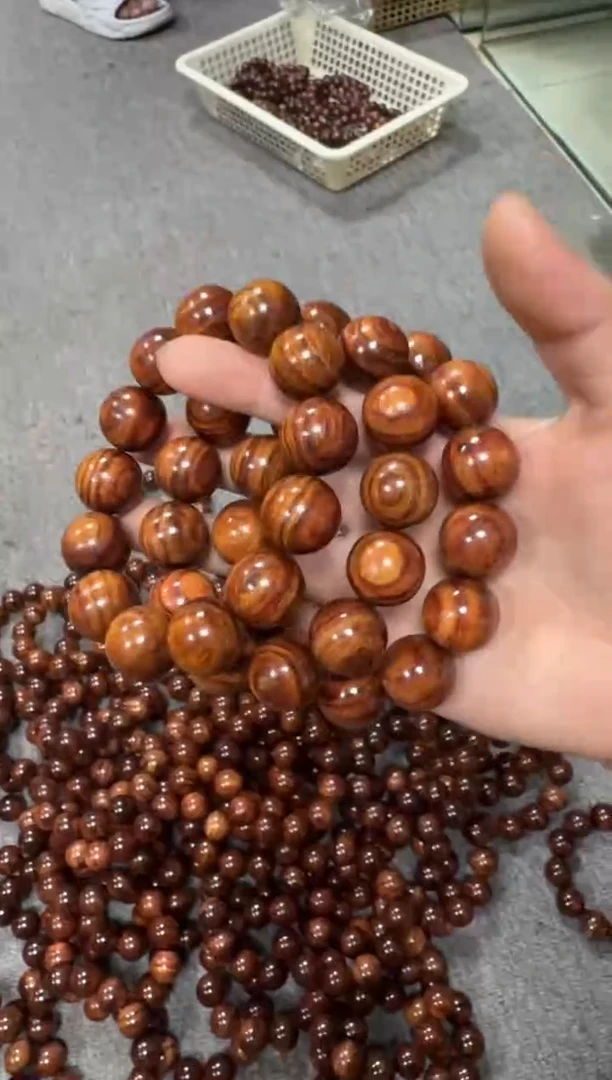 手串/手链黄花梨/降香黄檀59.9米1.8规格顺纹海黄手串