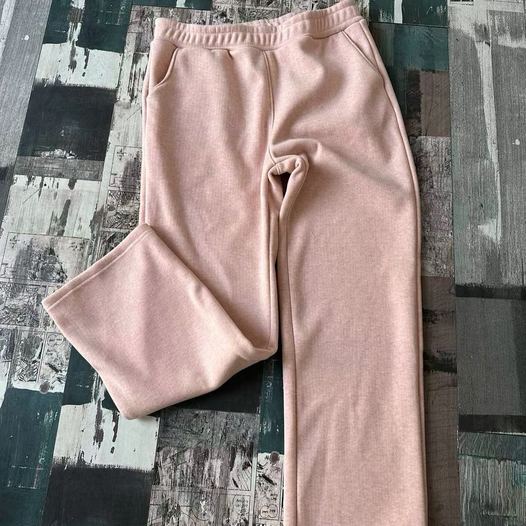 樱桃-大码冬季加绒糯米裤休闲裤
