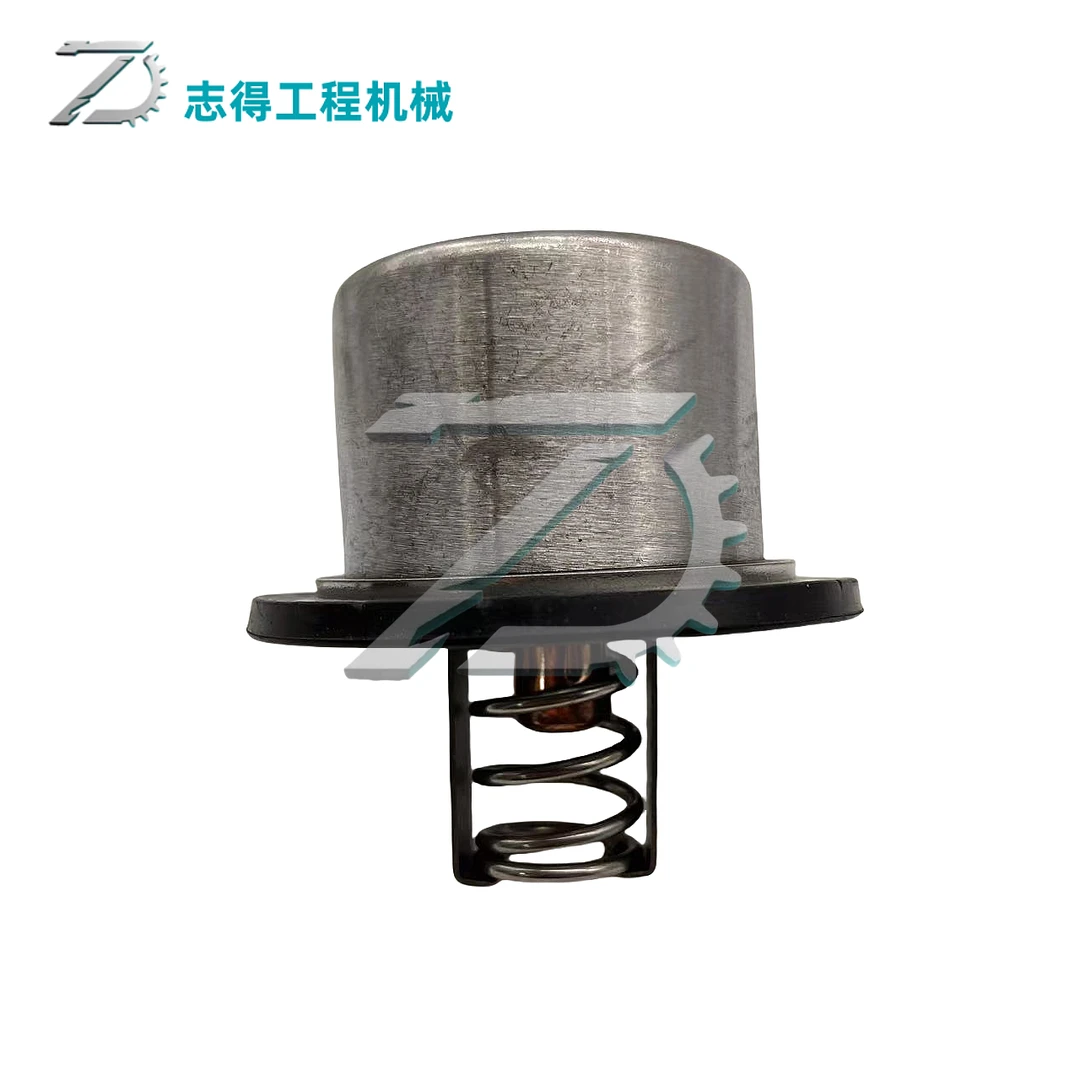 挖掘机现代R455-7康明斯M11发动机水箱温度调节器恒温器节温器