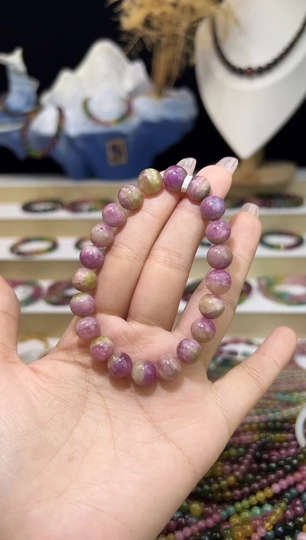 【闪购商品】碧玺/未镶嵌9mm+碧玺单圈多样性发货