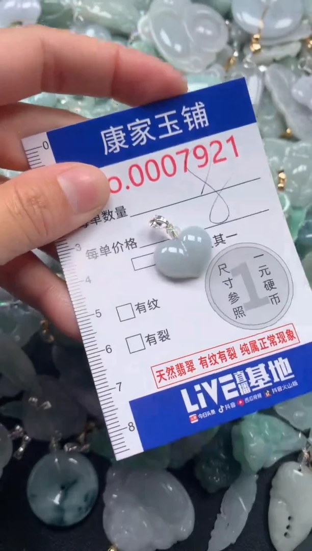 颈饰未镶嵌翡翠7921